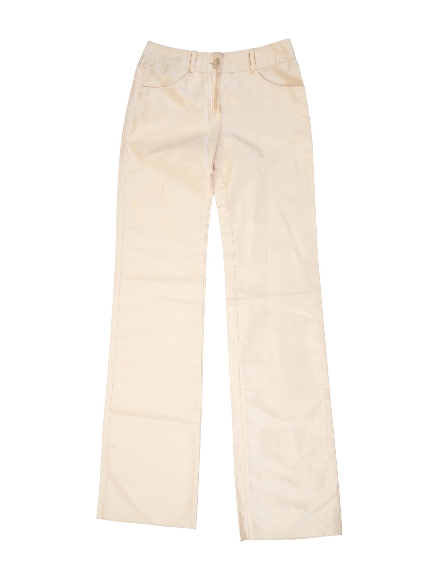 Valentino Silk Wide Leg Pants