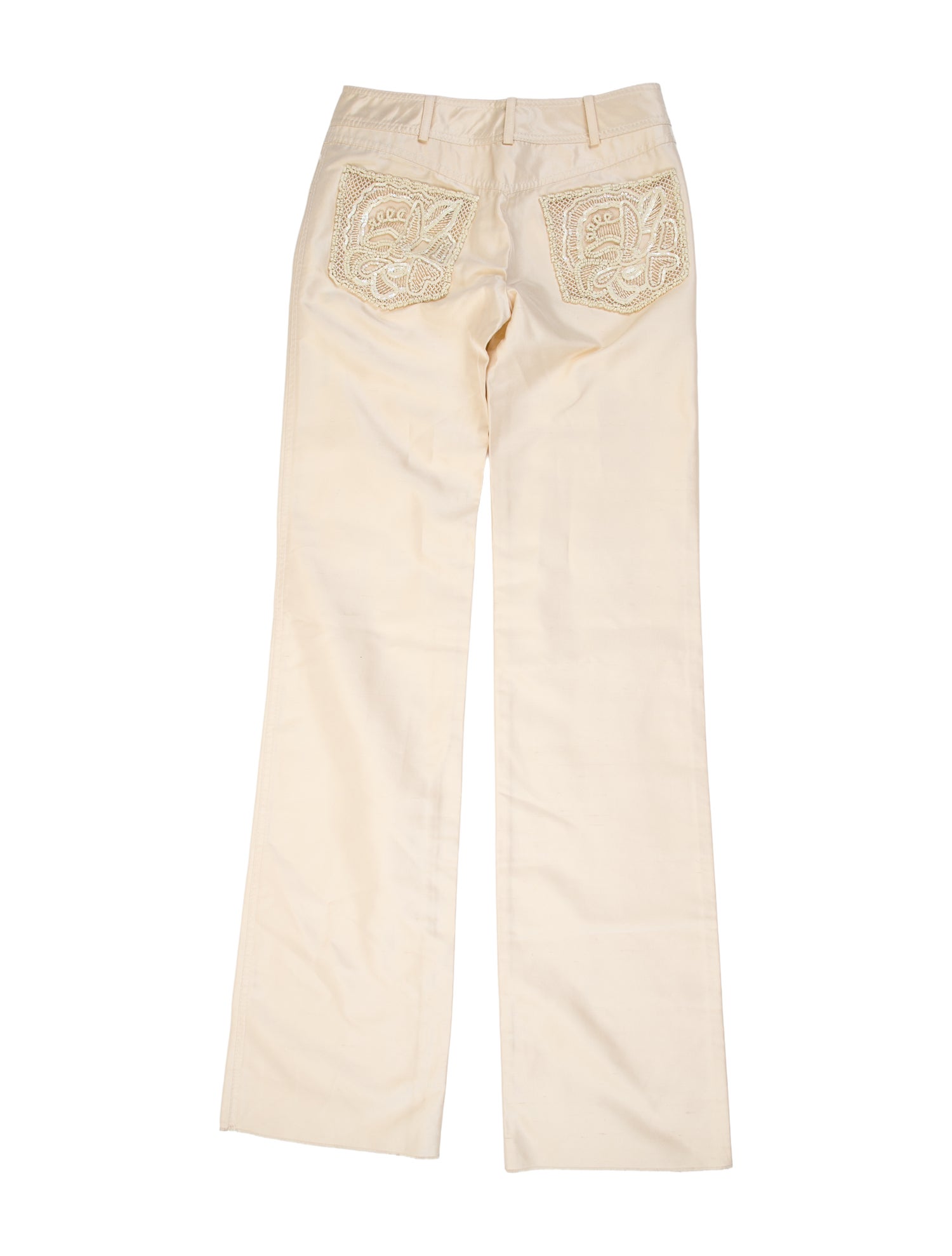 Valentino Silk Wide Leg Pants