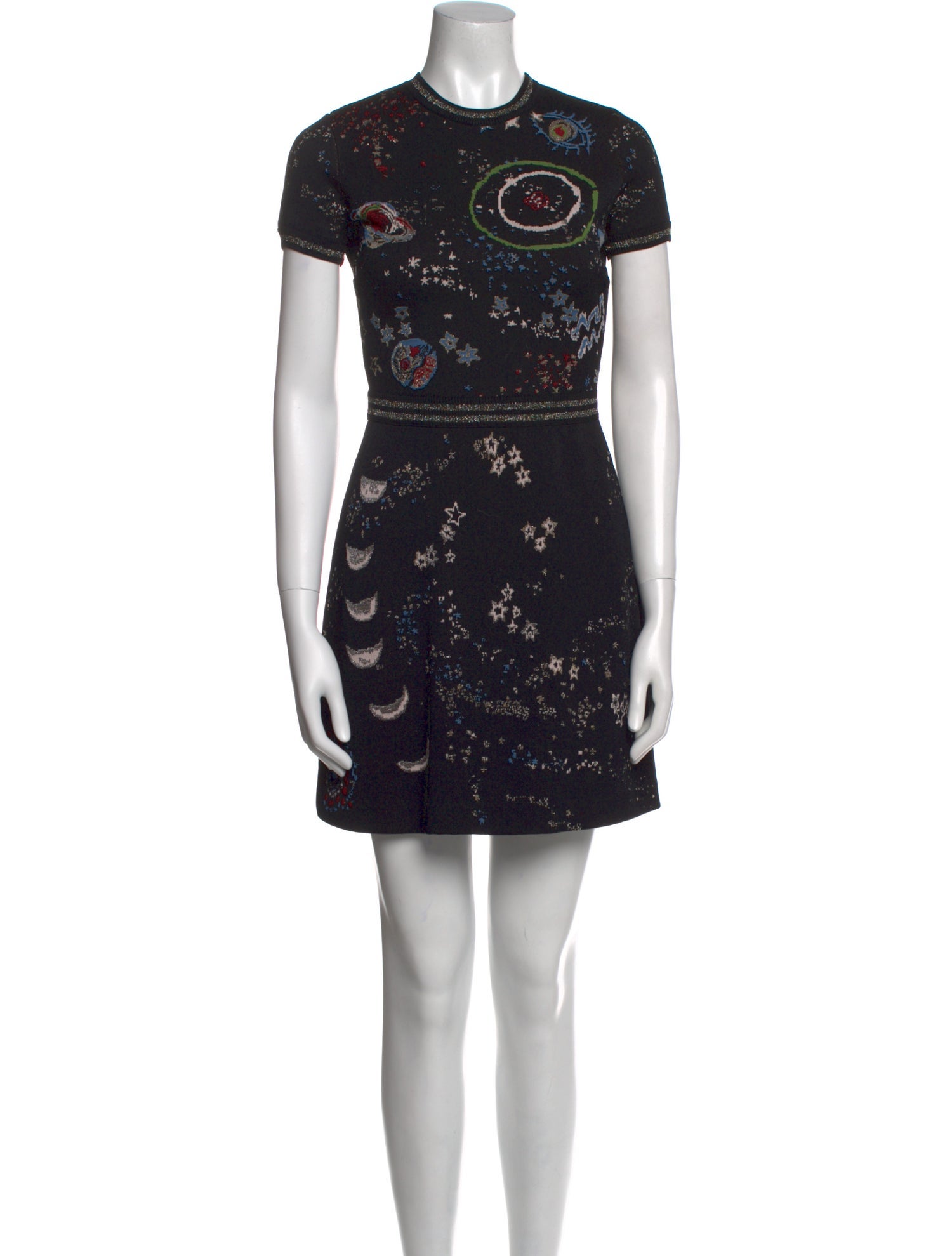 Valentino Printed Mini Dress