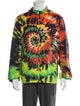 Valentino Tie-Dye Print Puffer Coat