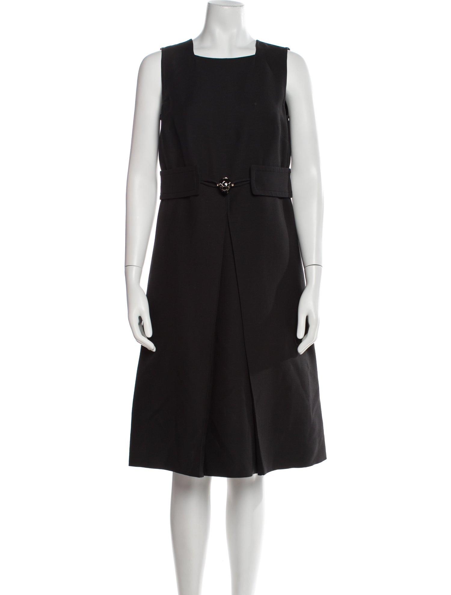 Valentino Virgin Wool Knee-Length Dress
