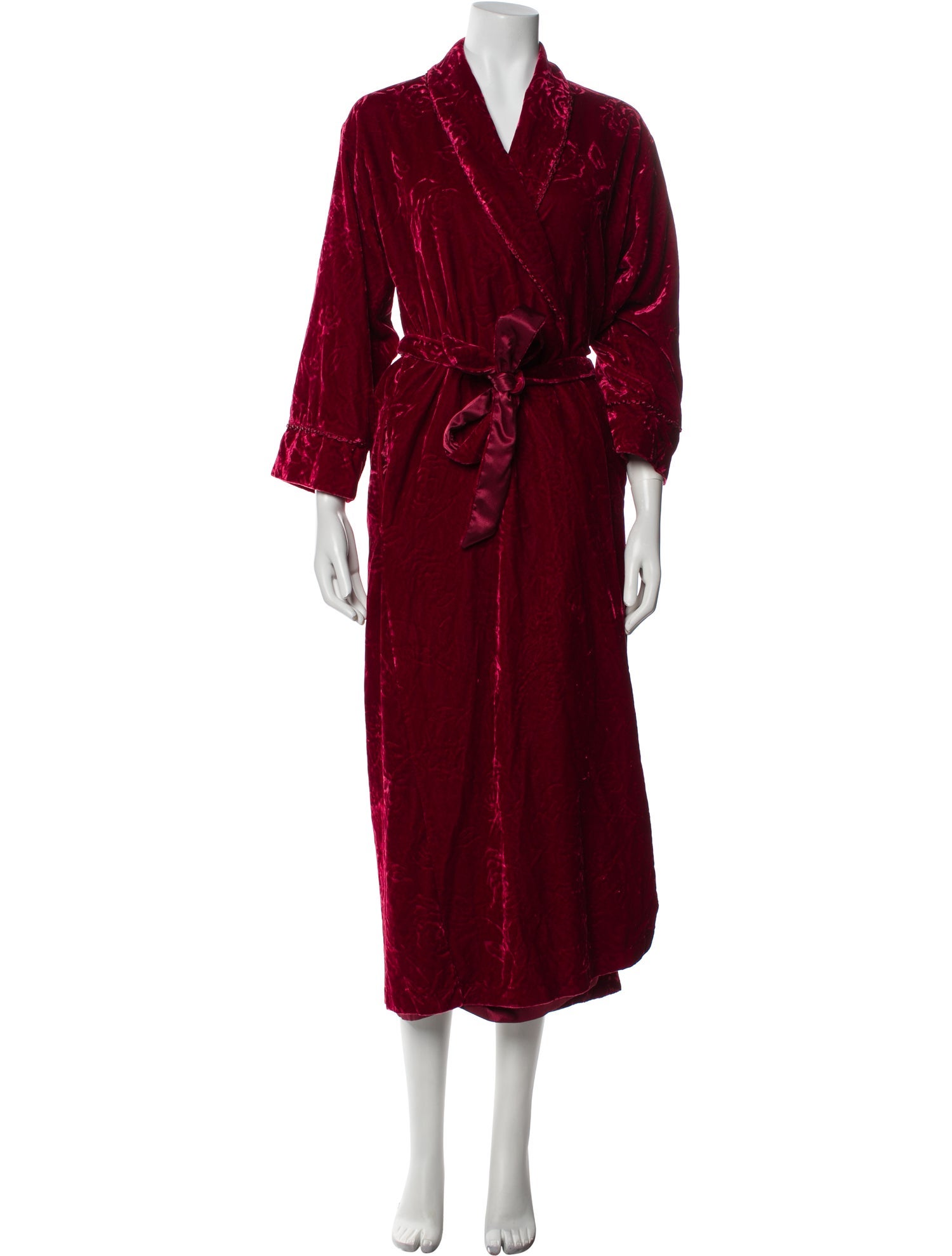 Valentino Vintage Velvet Robe
