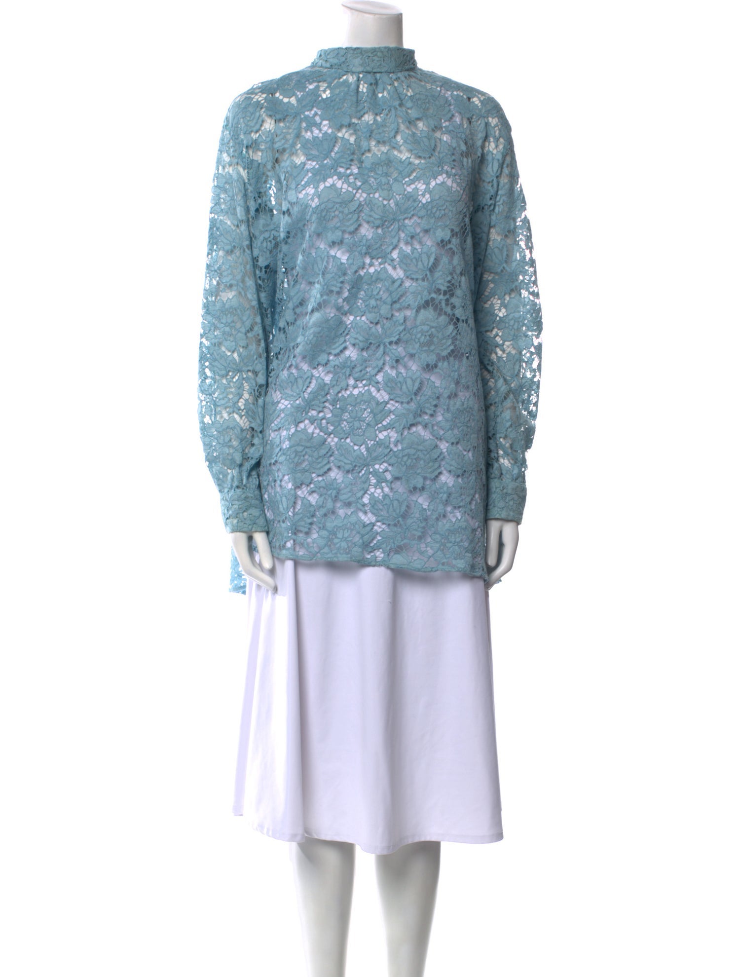Valentino Lace Lace Pattern Tunic