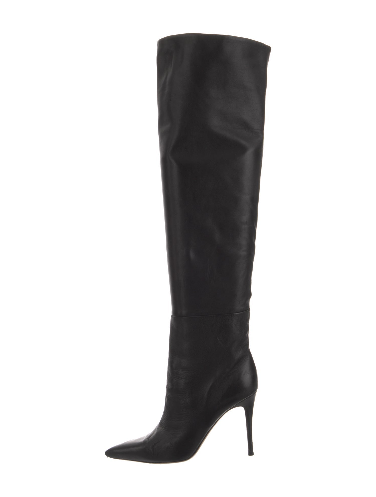 Valentino Rockstud Accents Leather Boots