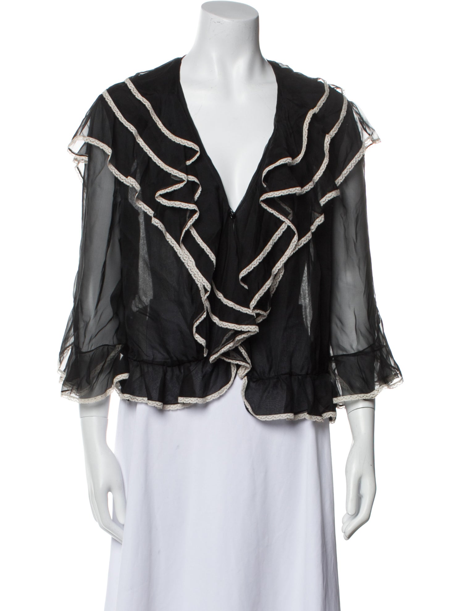 Valentino Silk Printed Blouse