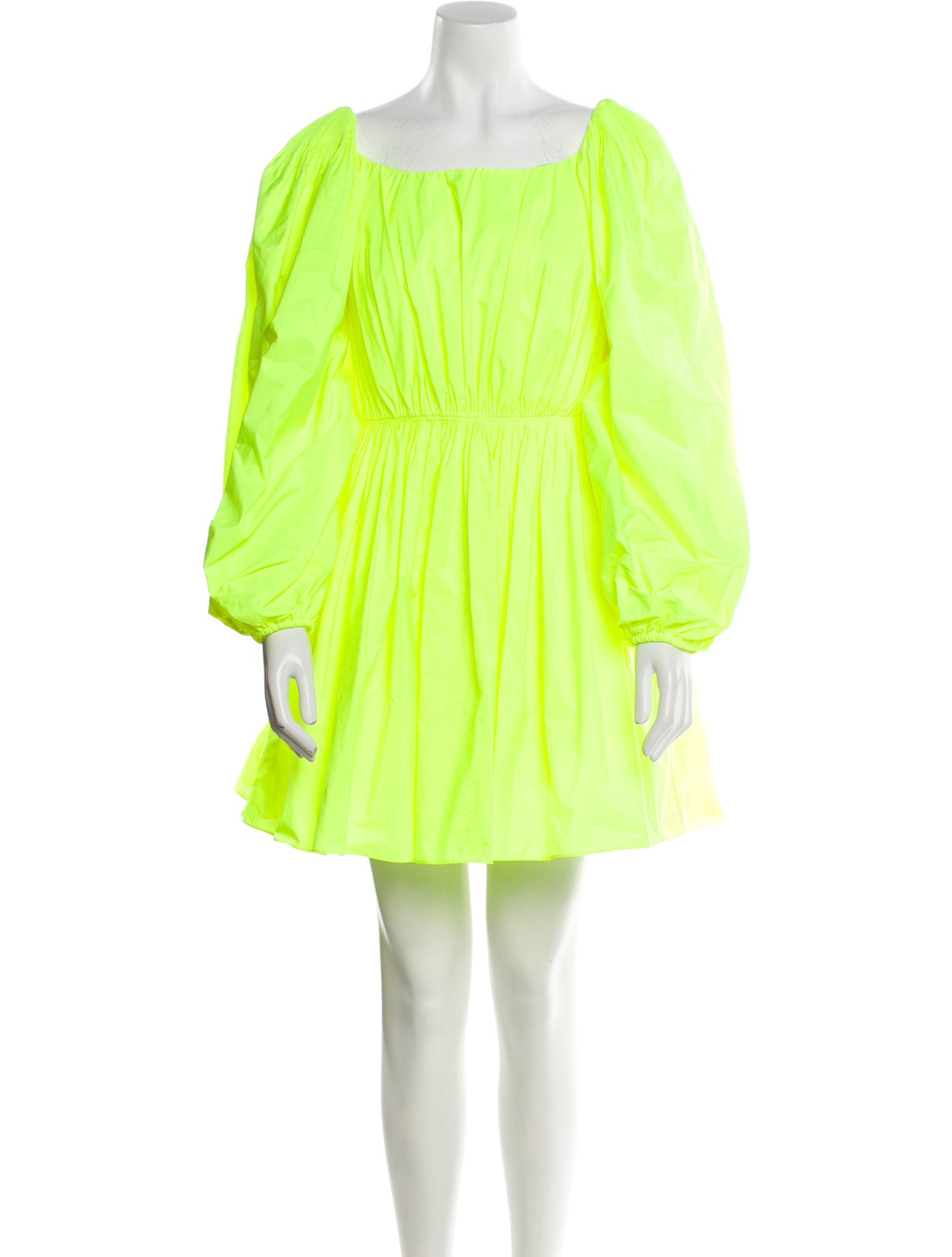 Valentino Bateau Neckline Mini Dress