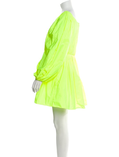 Valentino Bateau Neckline Mini Dress