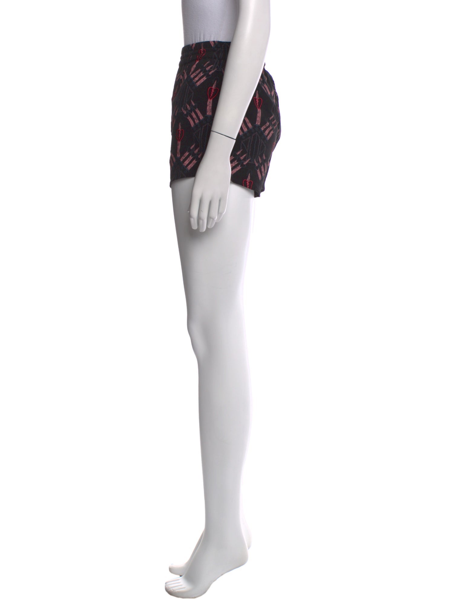 Valentino Silk Mini Shorts