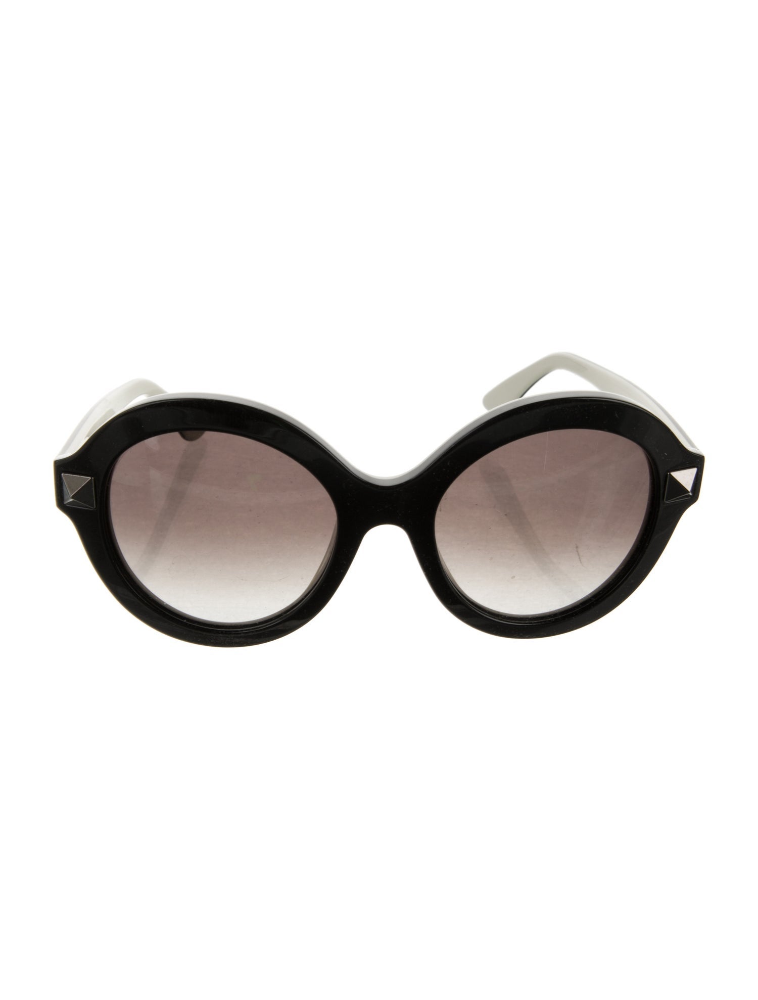 Valentino Rockstud Accents Oversize Sunglasses