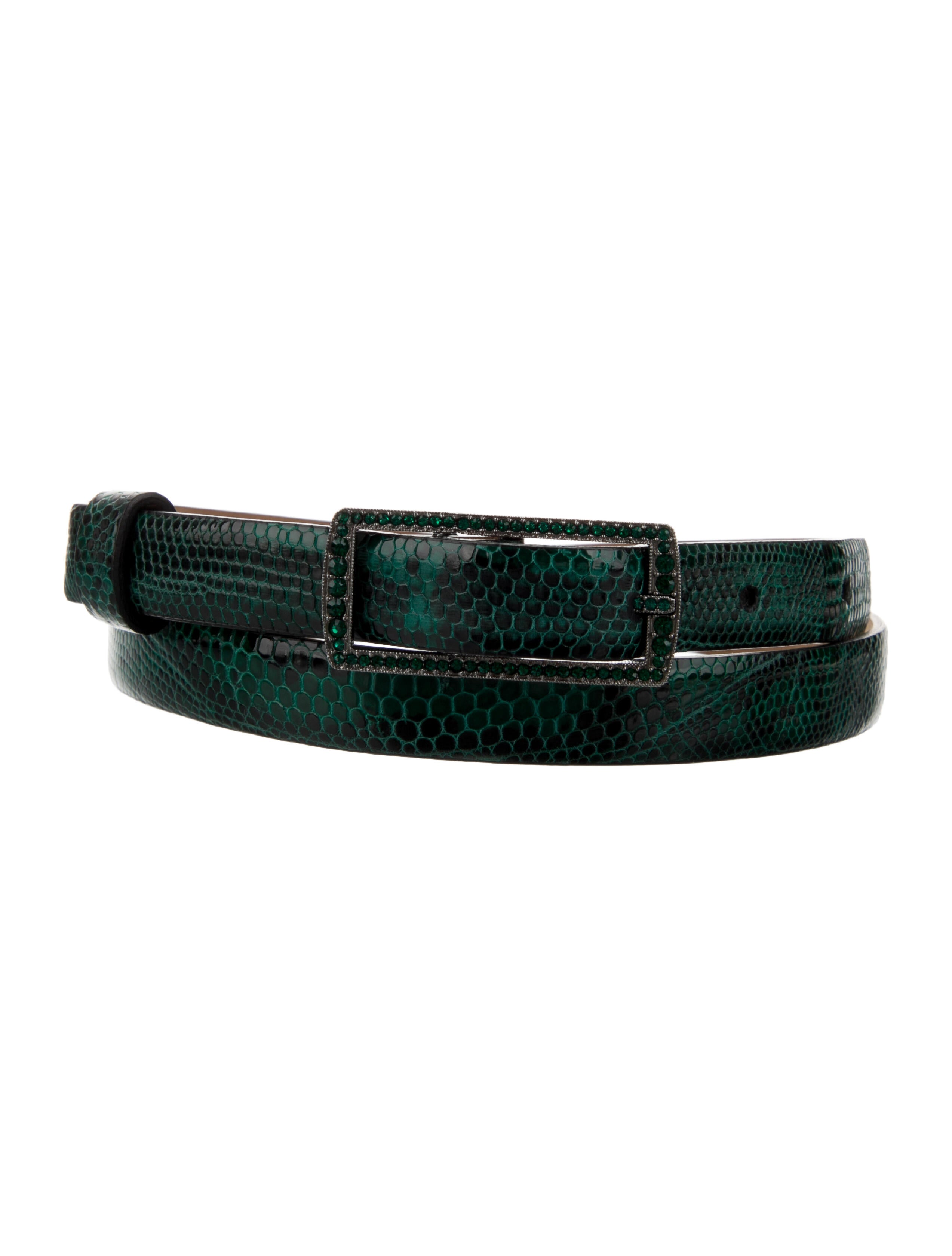 Valentino Skinny Leather Belt