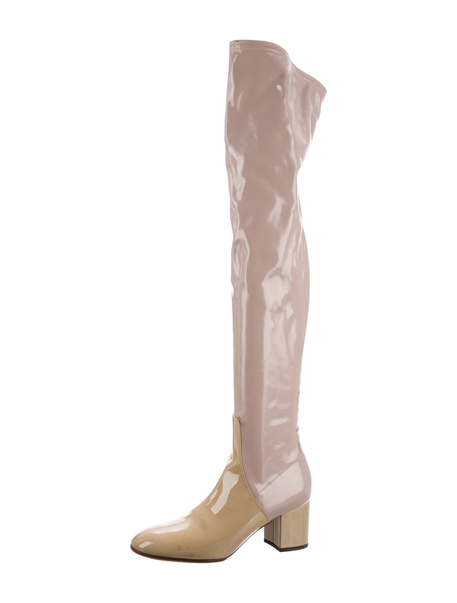 Valentino Patent Leather Boots