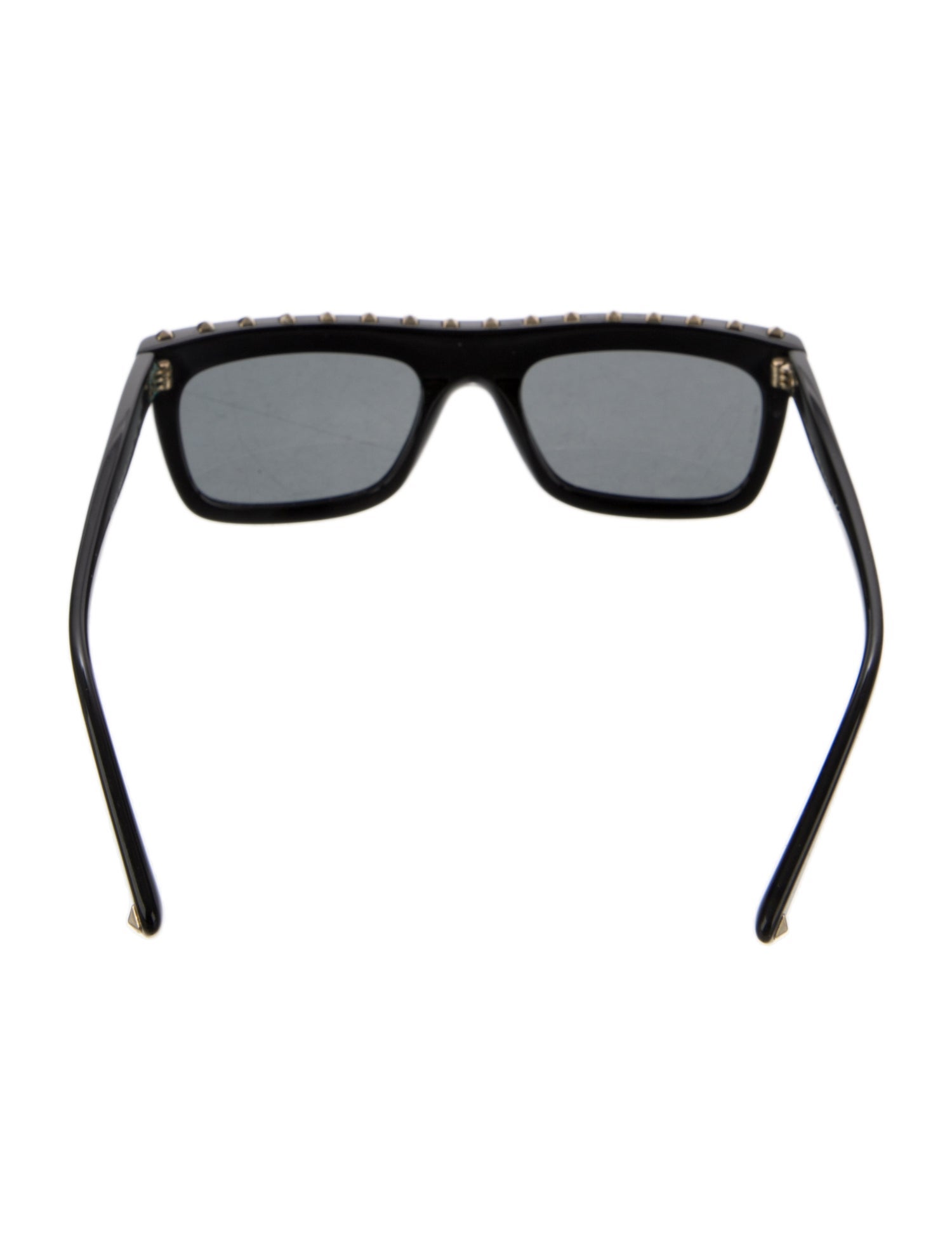 Valentino Rockstud Accents Wayfarer Sunglasses