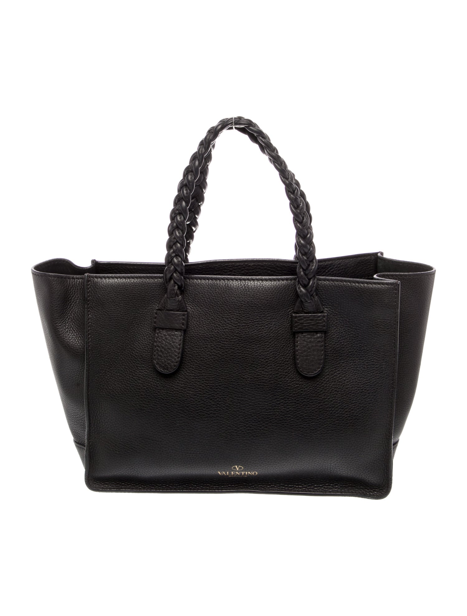 Valentino Leather Top Handle Bag