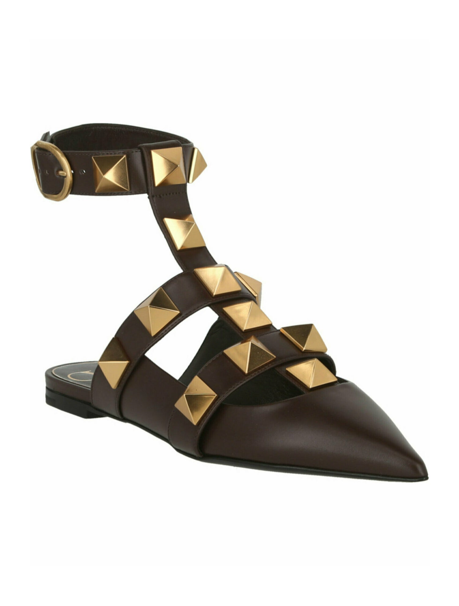 Valentino Roman Stud Rockstud Accents Sandals w/ Tags