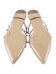 Valentino Rockstud Accents Leather Mules