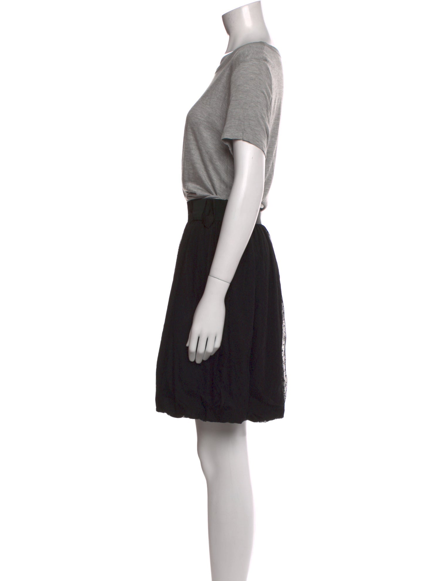 Valentino Crew Neck Knee-Length Dress