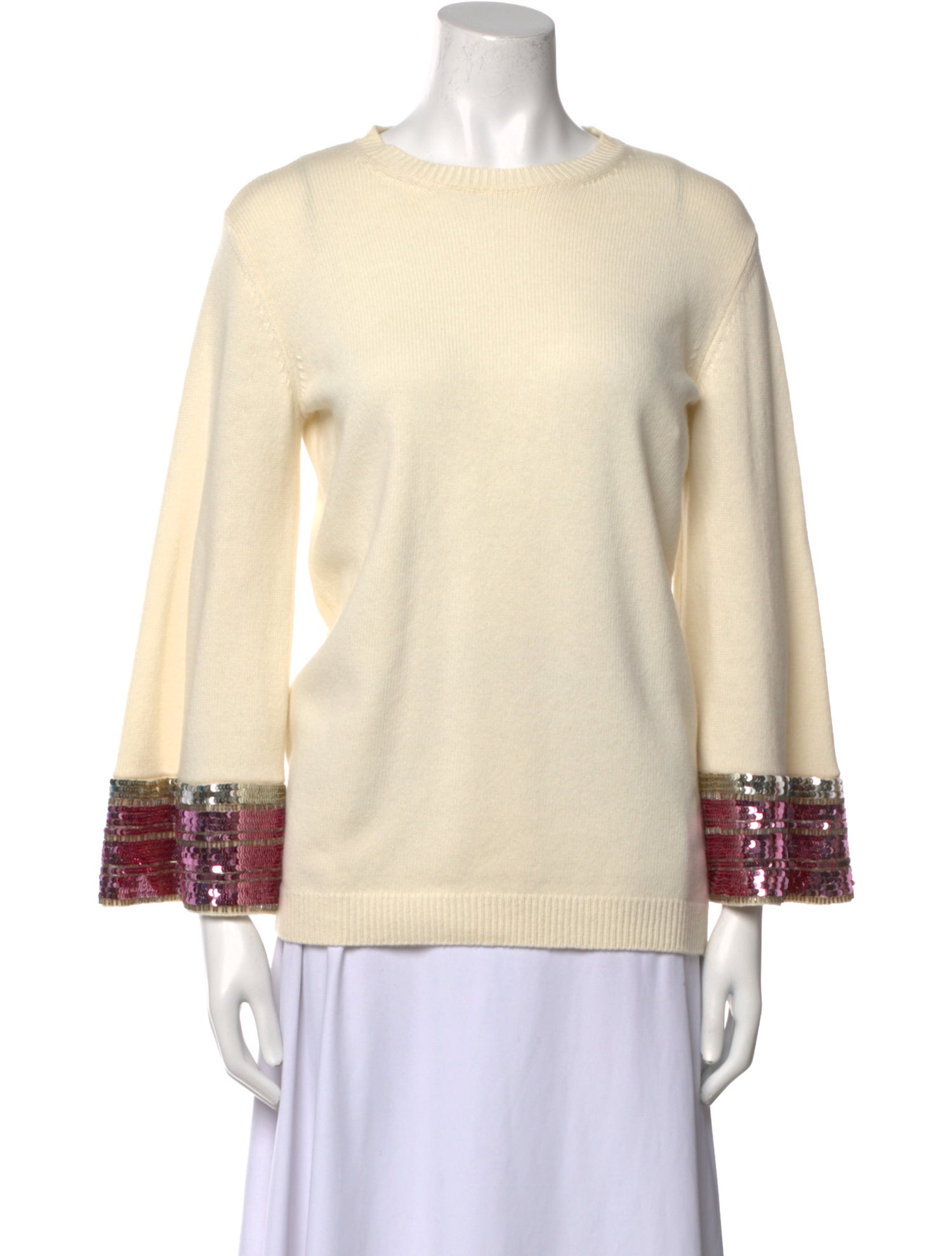 Valentino Virgin Wool Bateau Neckline Sweater w/ Tags
