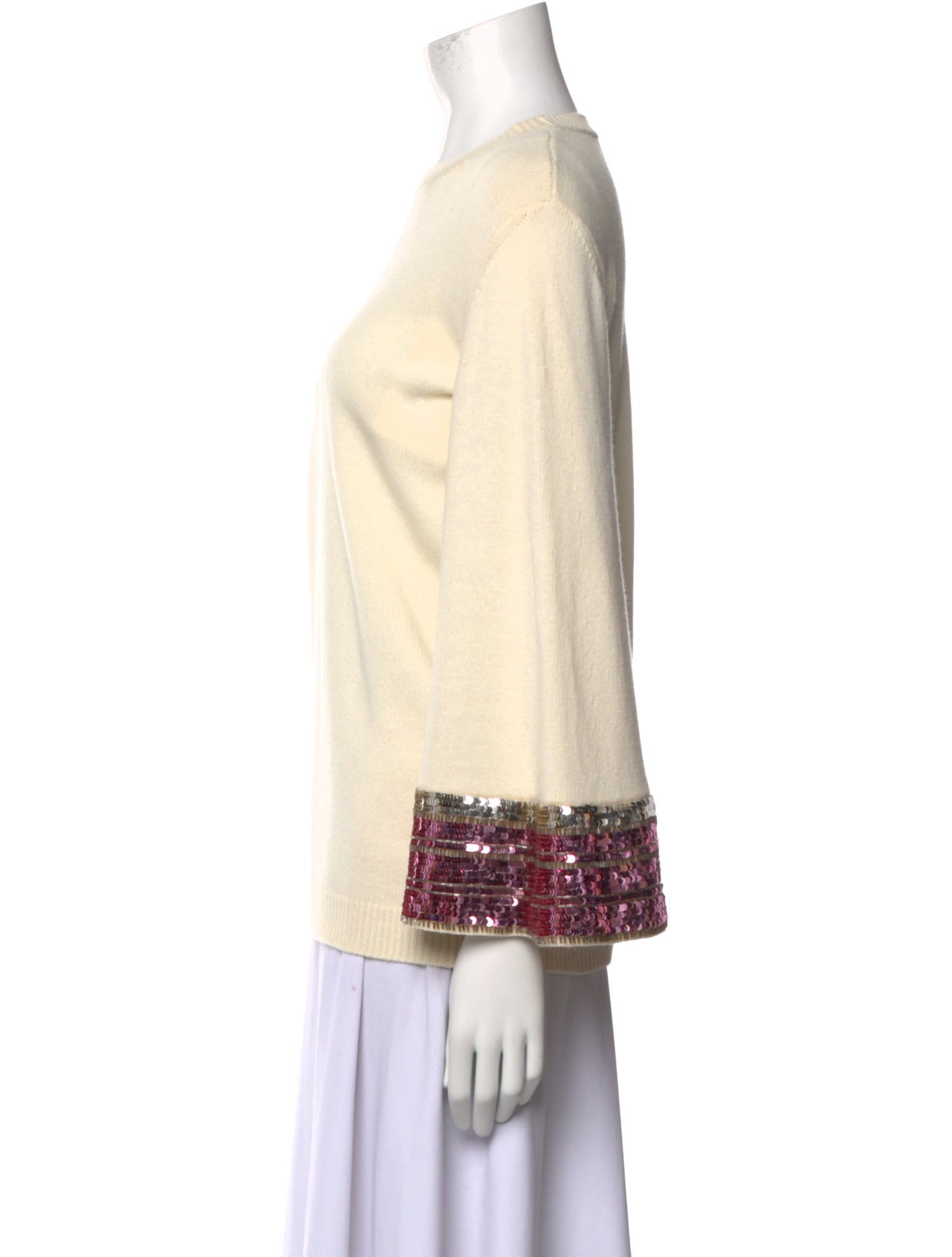 Valentino Virgin Wool Bateau Neckline Sweater w/ Tags