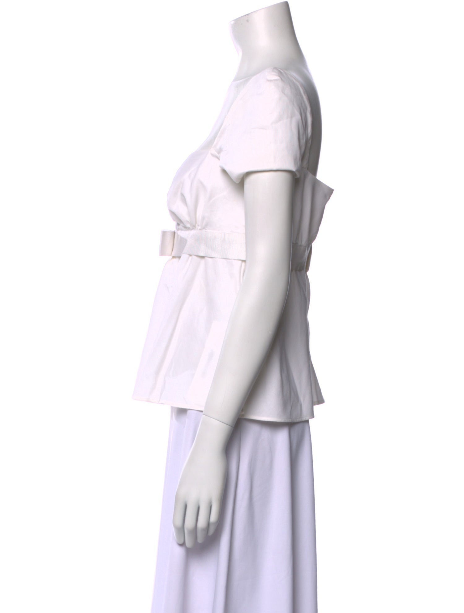 Valentino Vintage Square Neckline Top