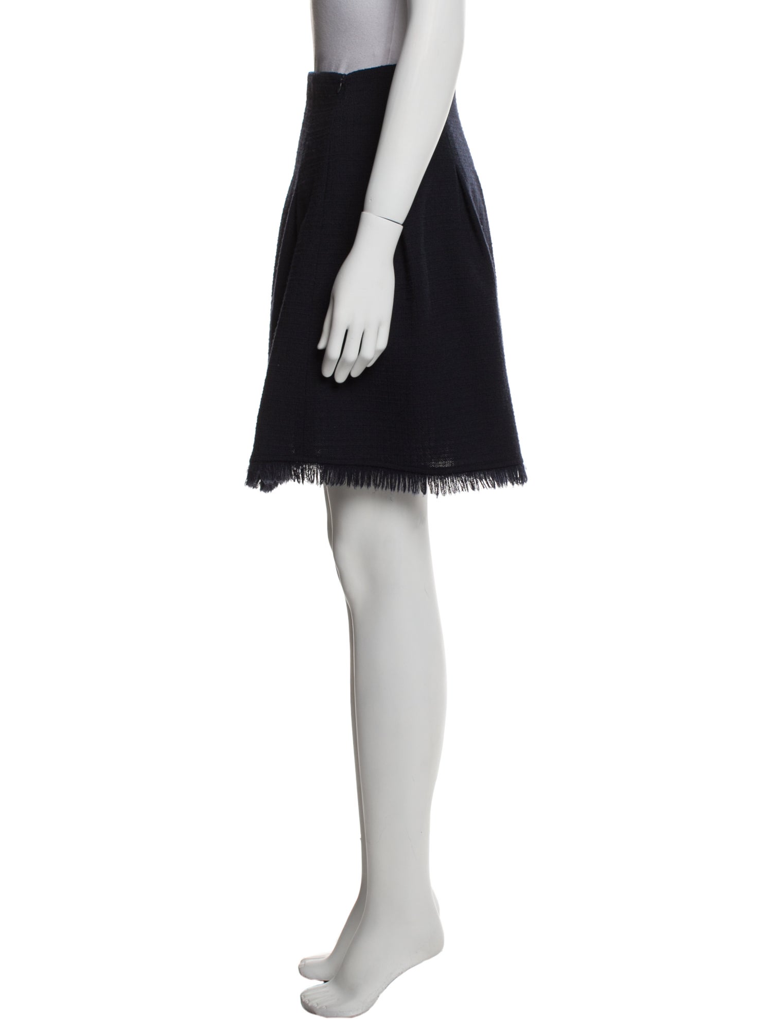 Valentino Virgin Wool Knee-Length Skirt