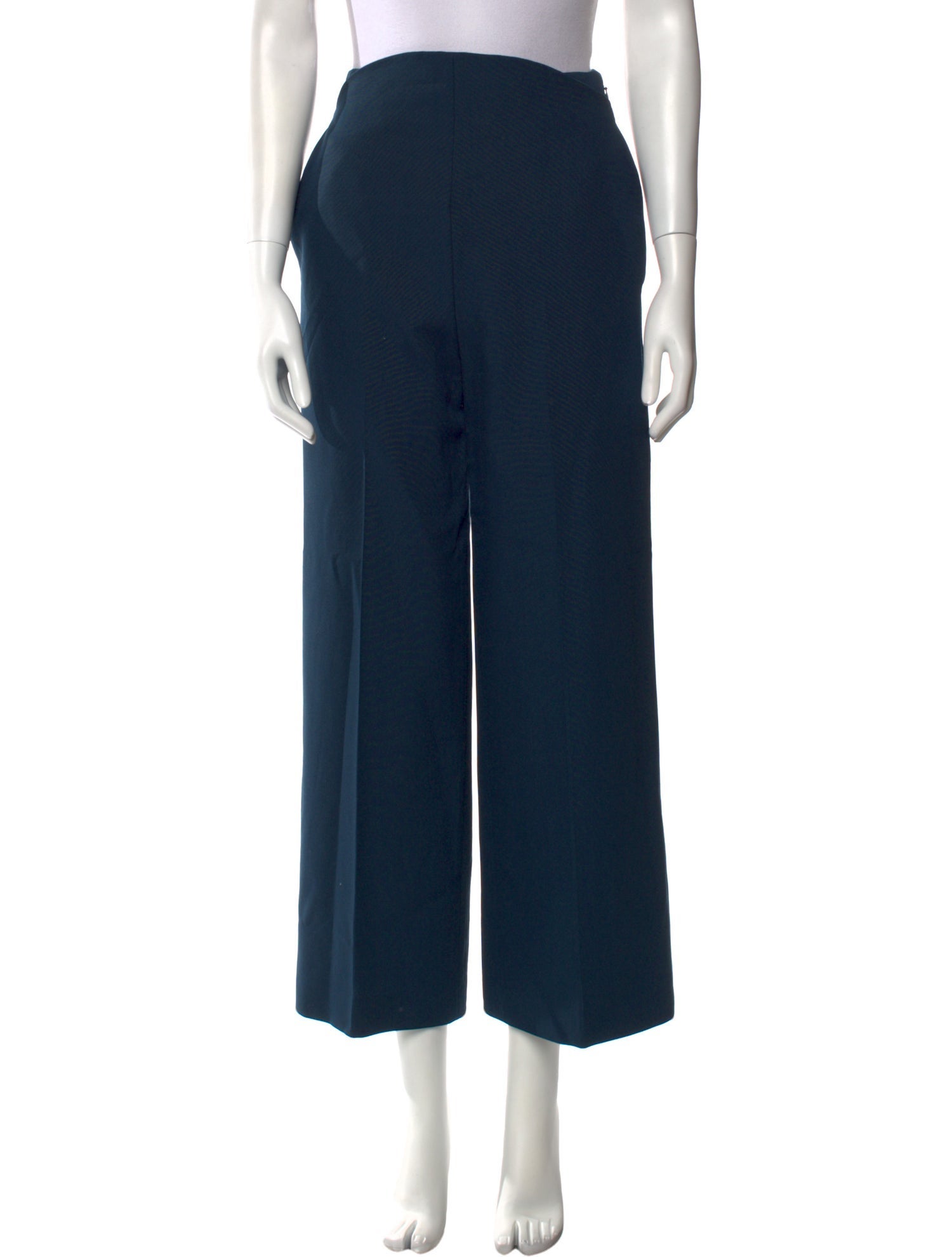Valentino Virgin Wool Wide Leg Pants