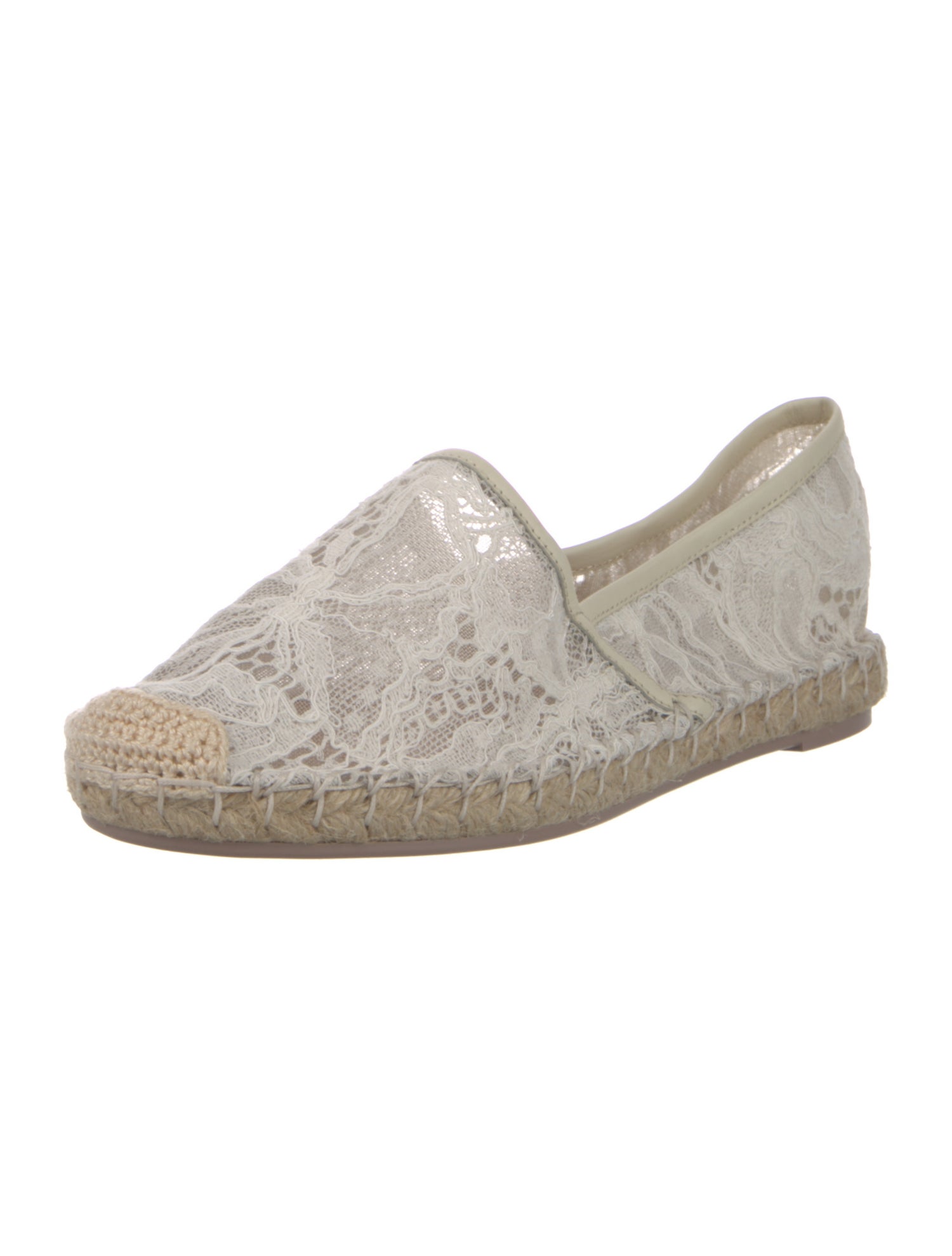 Valentino Lace Lace Pattern Espadrilles