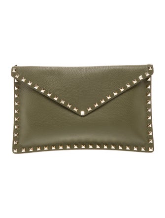 Valentino Rockstud Clutch