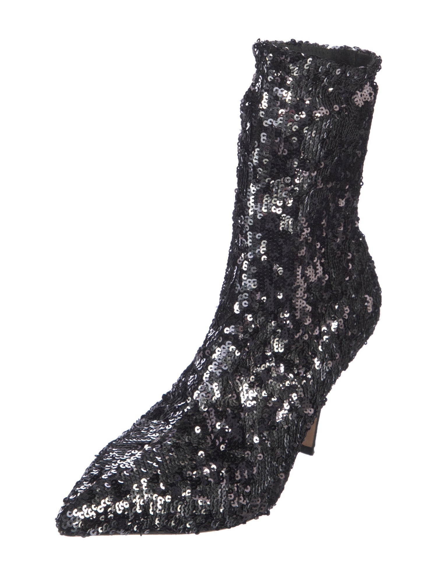 Valentino Sequins Sequin Embellishments Sock Boots