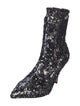 Valentino Sequins Sequin Embellishments Sock Boots