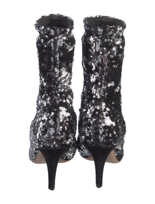 Valentino Sequins Sequin Embellishments Sock Boots