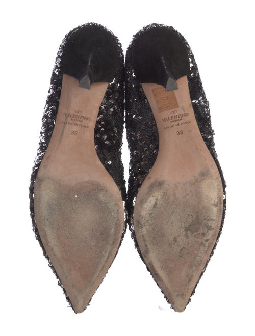 Valentino Sequins Sequin Embellishments Sock Boots