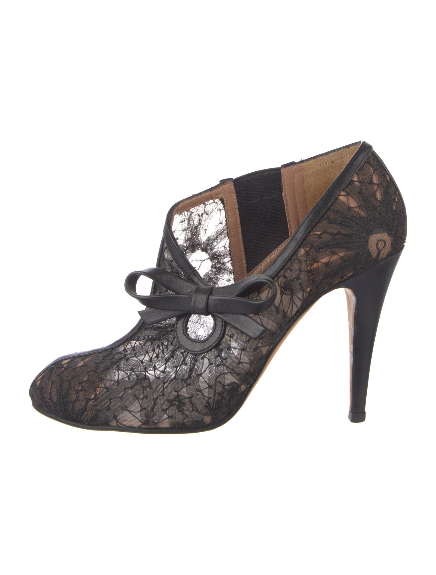 Valentino Lace Lace Pattern Pumps