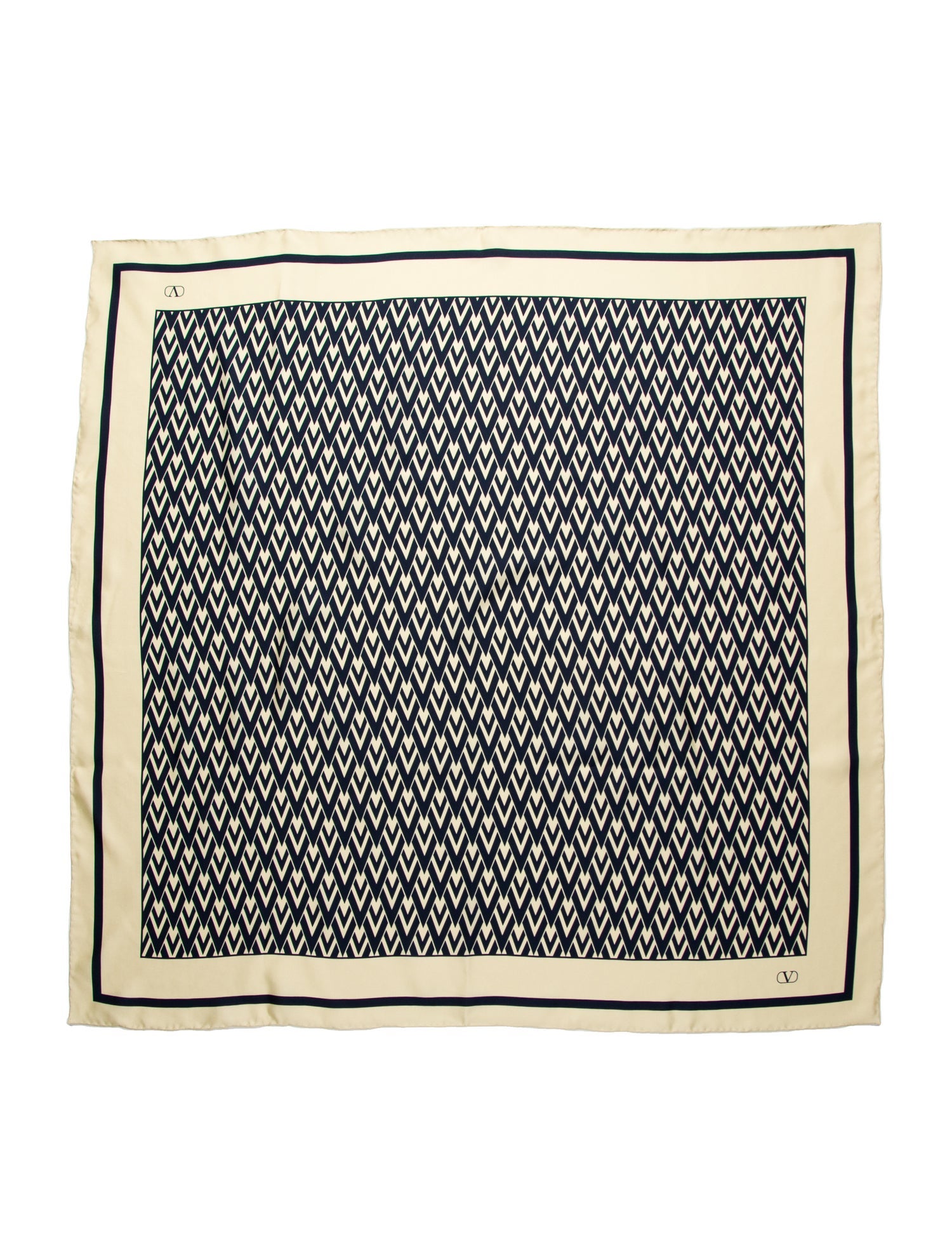 Valentino Silk Printed Scarf