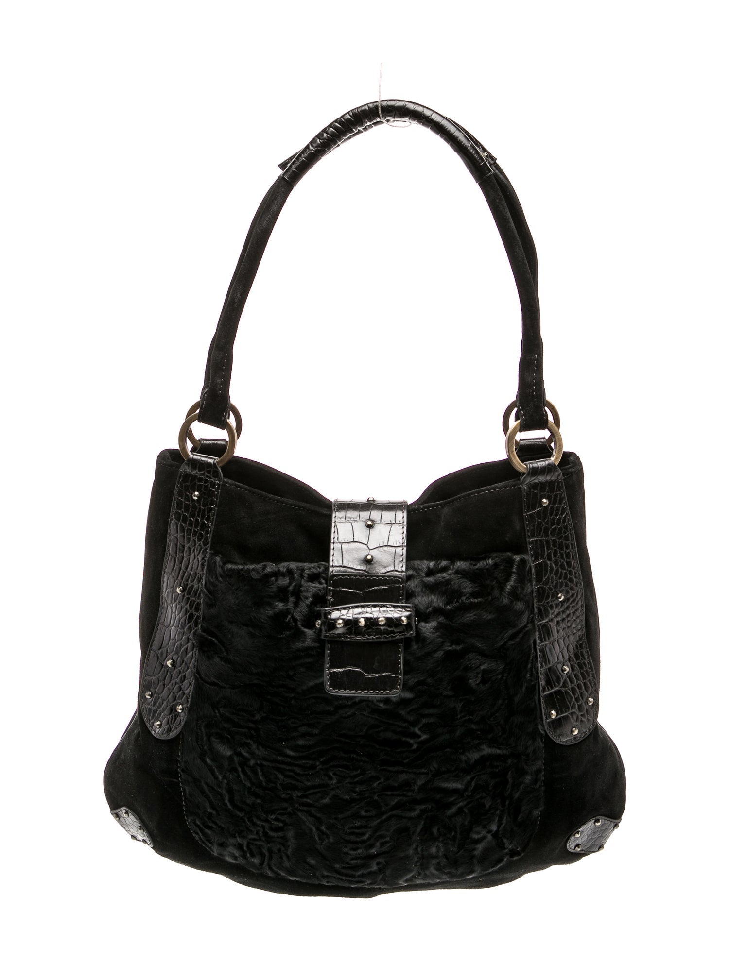 Valentino Suede Shoulder Bag Vintage