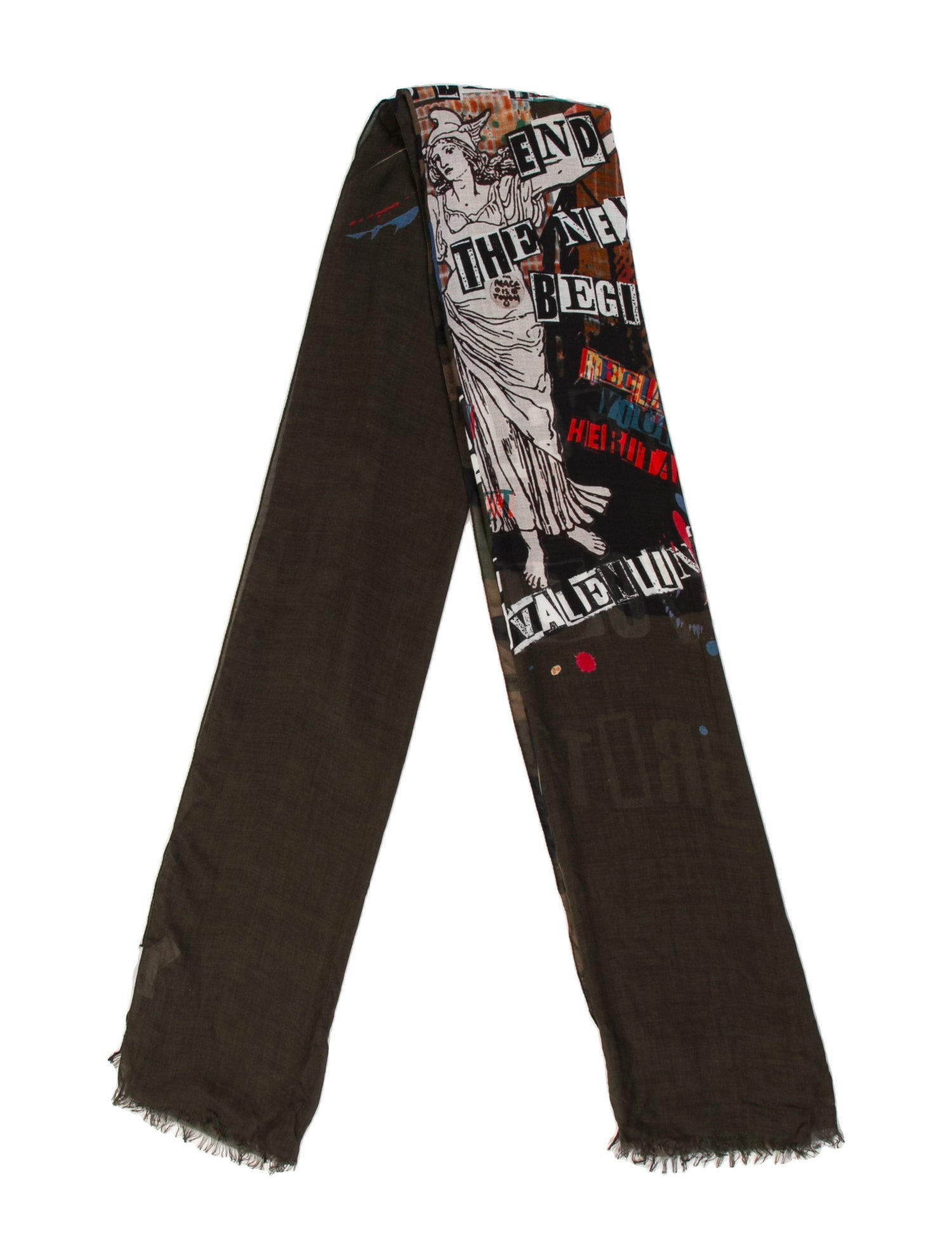 Valentino Printed Scarf