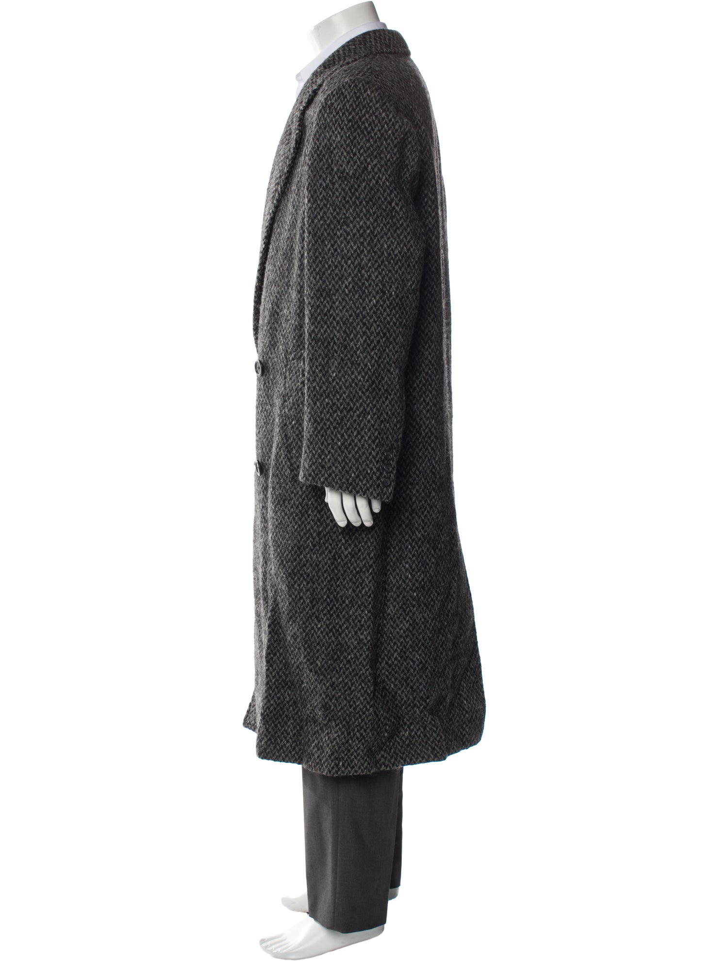 Valentino Wool Overcoat