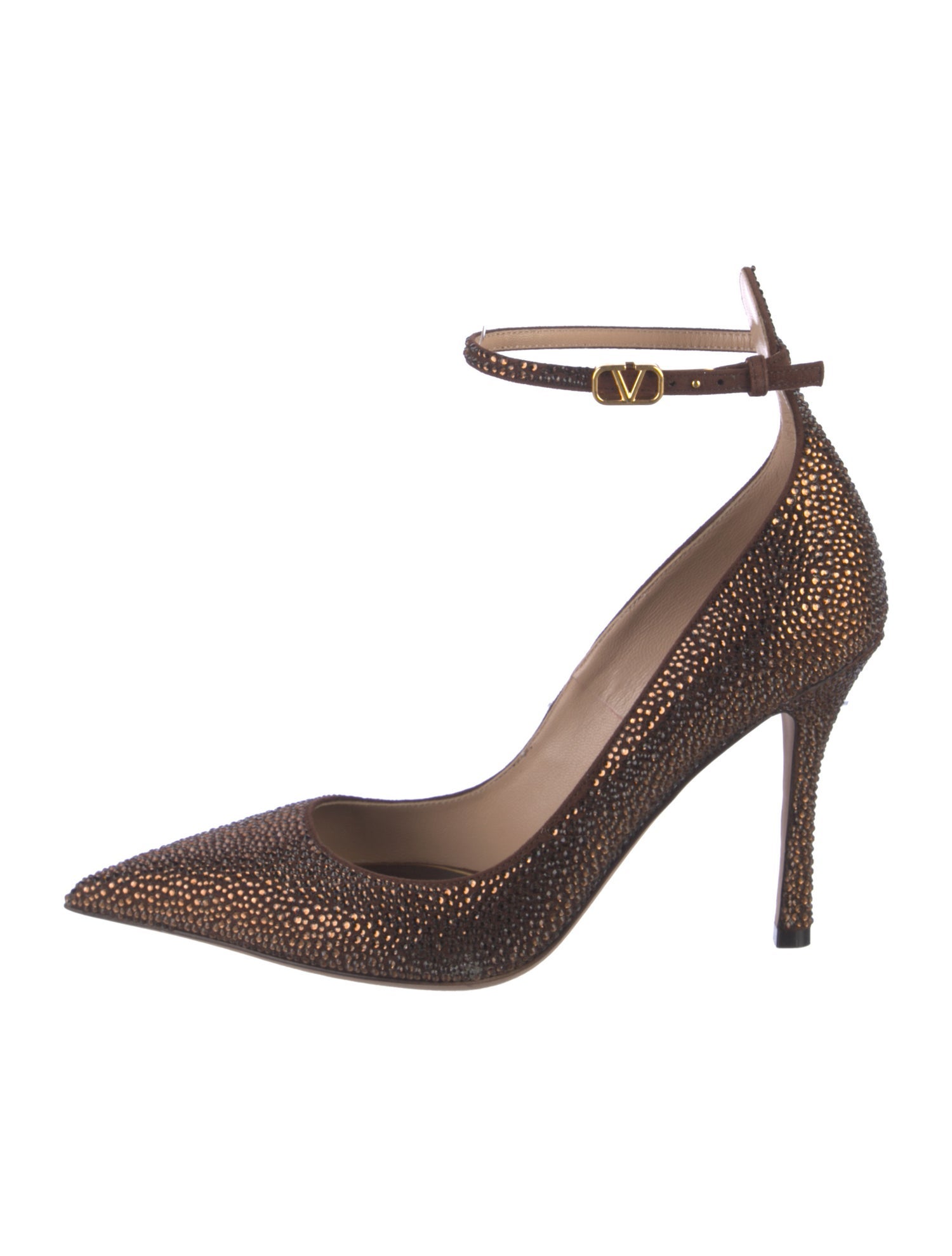 Valentino Crystal Crystal Embellishments Pumps