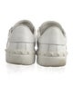 Valentino Rockstud Accents Leather Sneakers