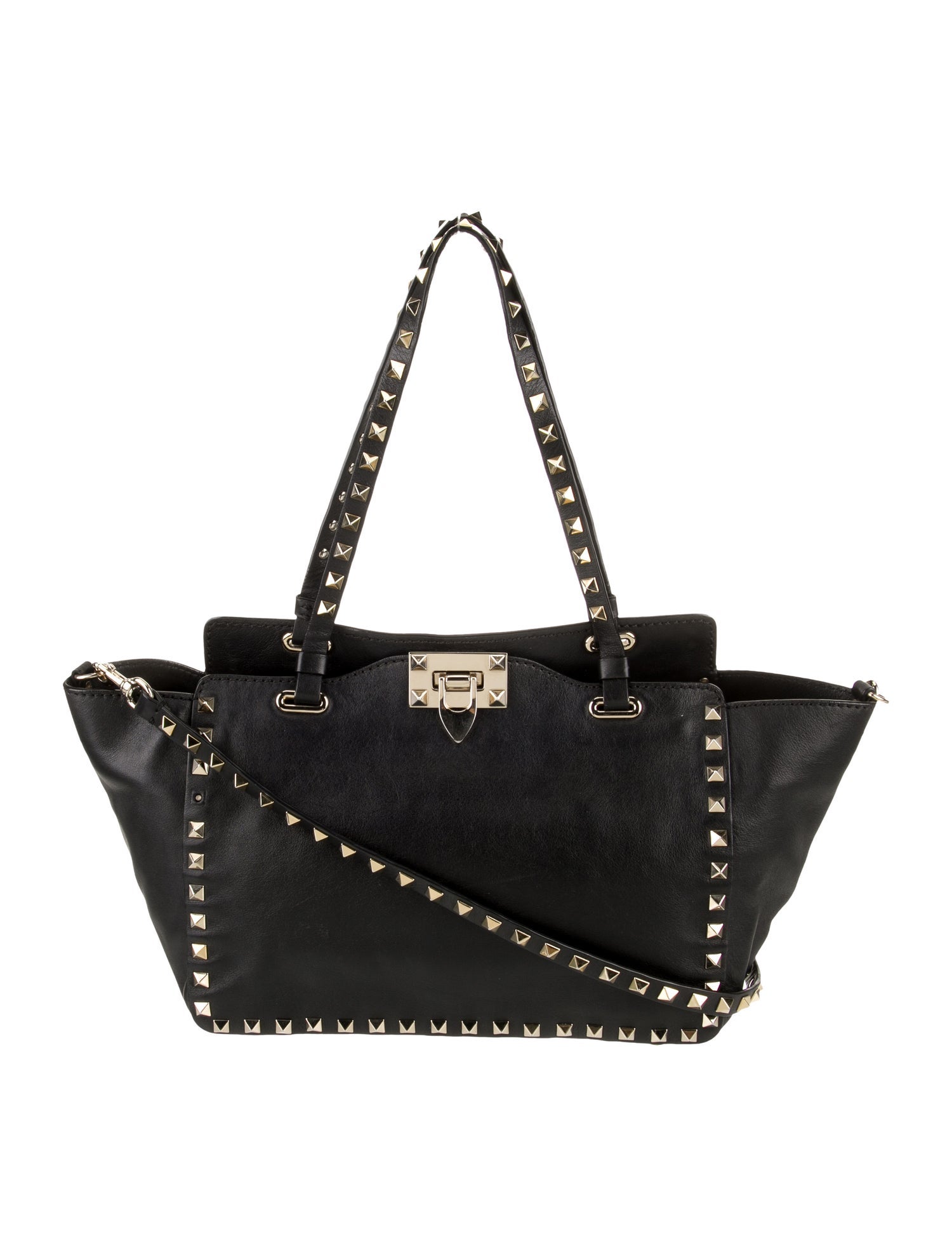 Valentino Rockstud Top Handle Bag