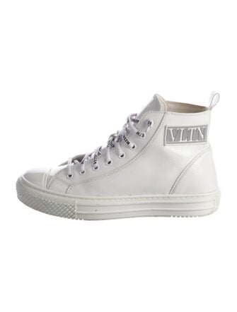 Valentino Patent Leather Sneakers