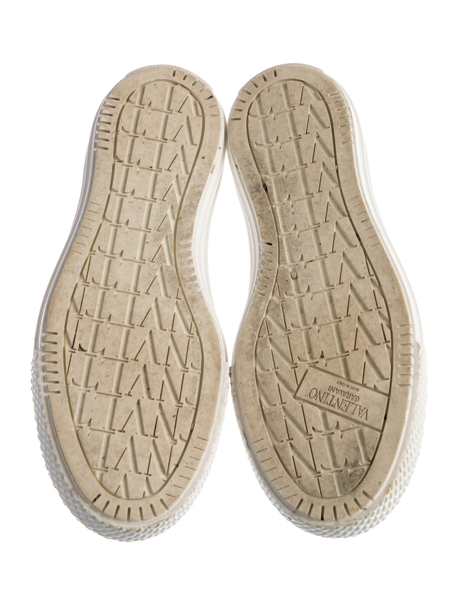 Valentino Patent Leather Sneakers