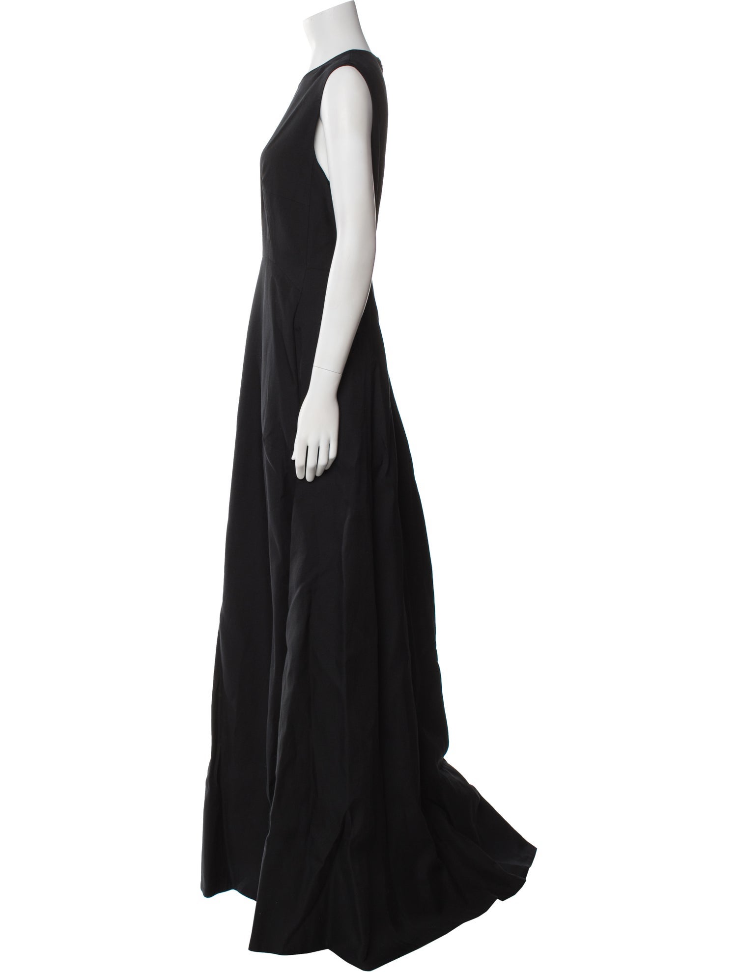 Valentino Crew Neck Long Dress