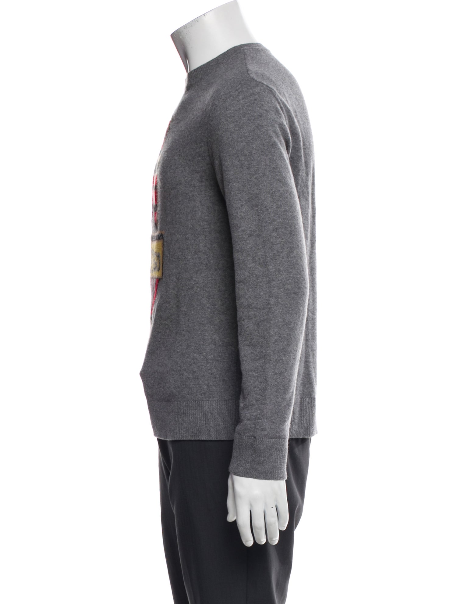 Valentino Wool Graphic Print Pullover