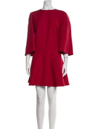 Valentino Virgin Wool Mini Dress