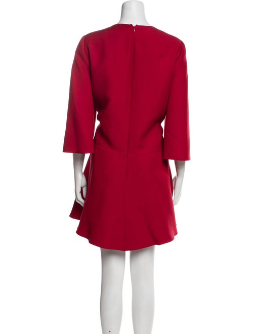 Valentino Virgin Wool Mini Dress