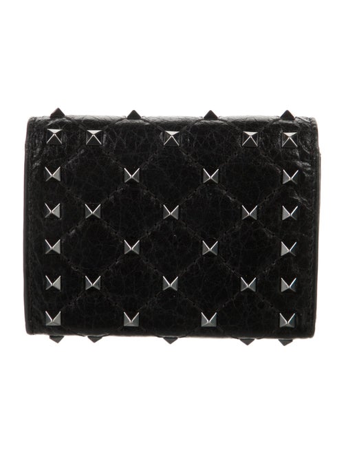 Valentino Leather Compact Wallet