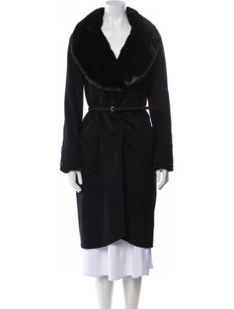 Valentino Cashmere Fur Coat