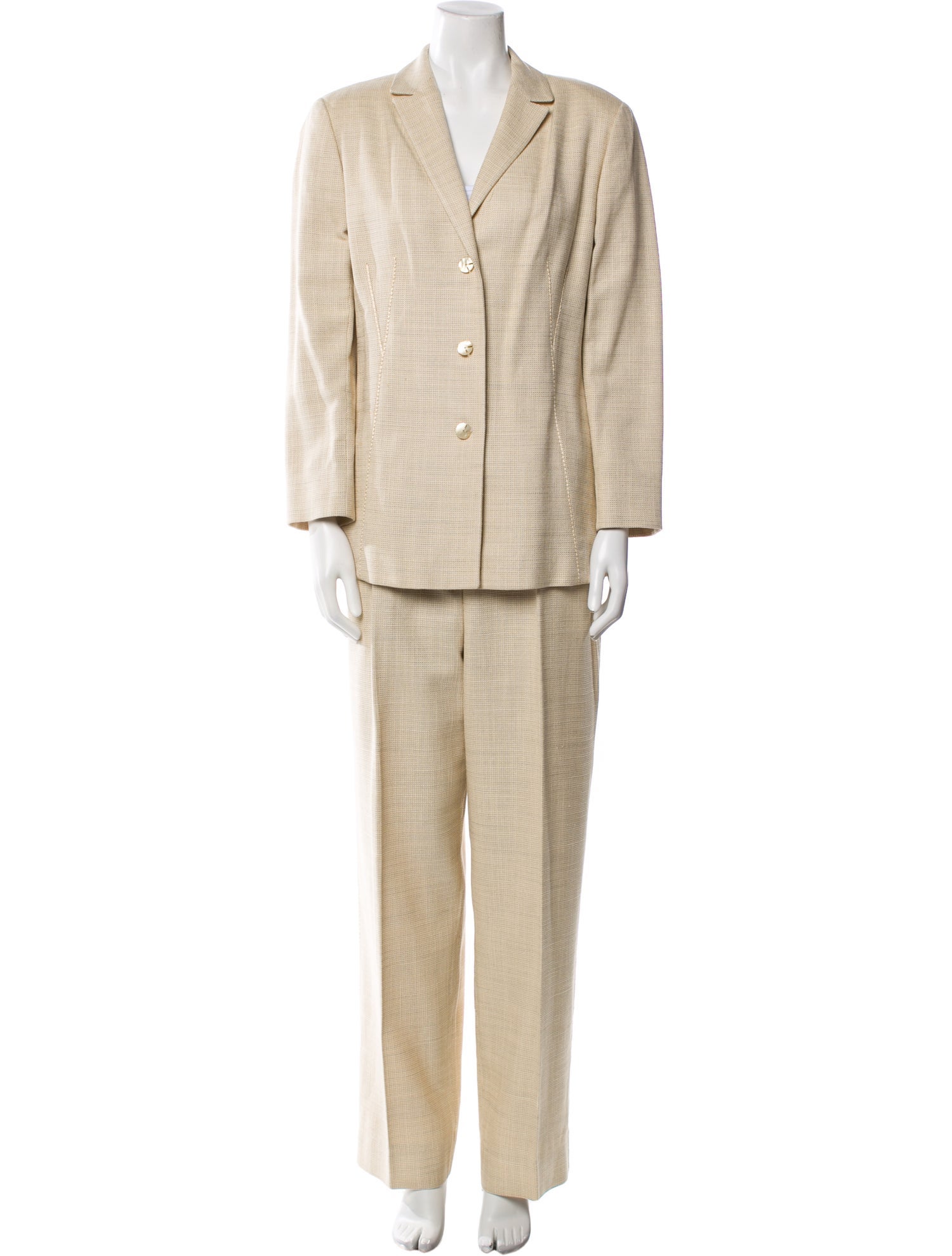Valentino Crochet Trim Pantsuit