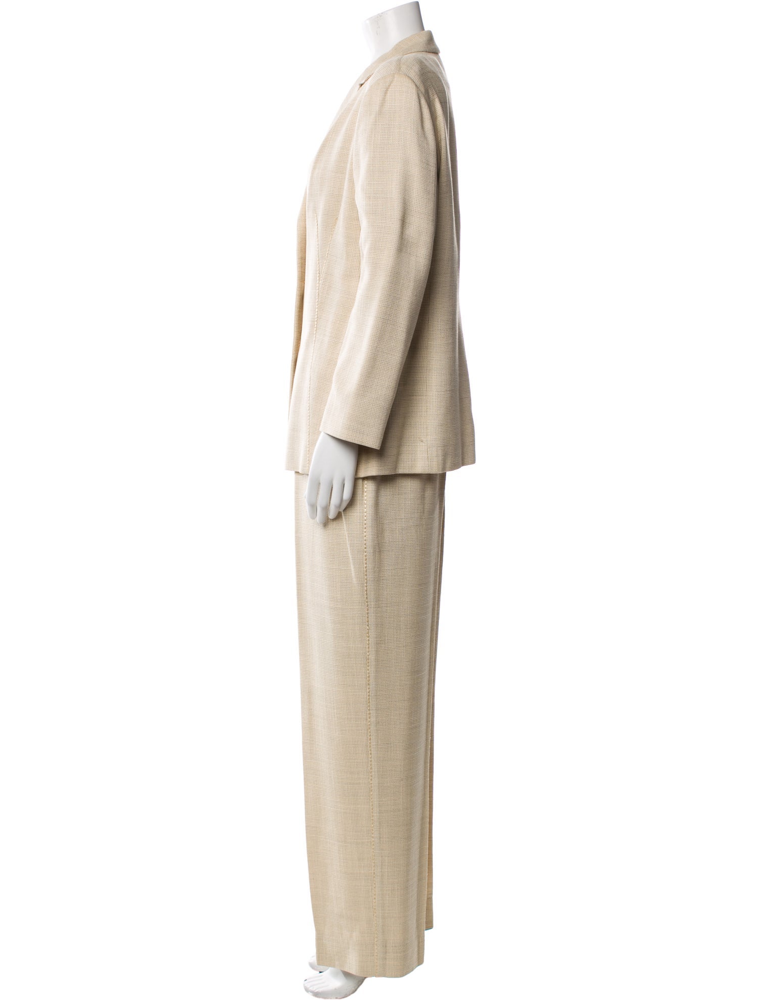 Valentino Crochet Trim Pantsuit