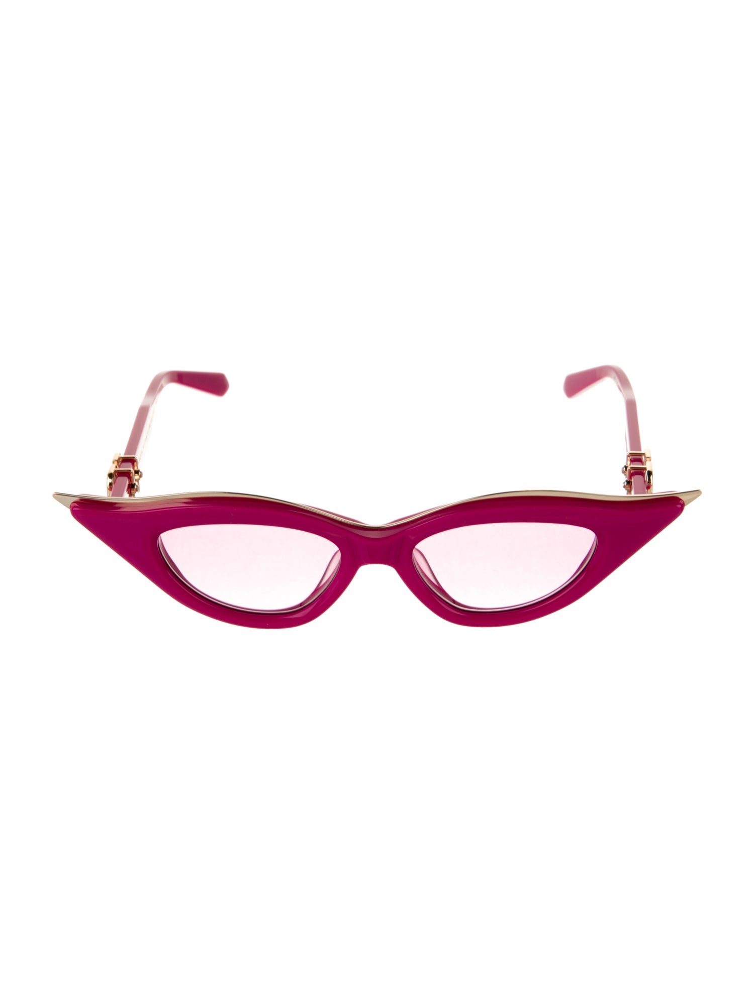 Valentino Cat-Eye Mirrored Sunglasses